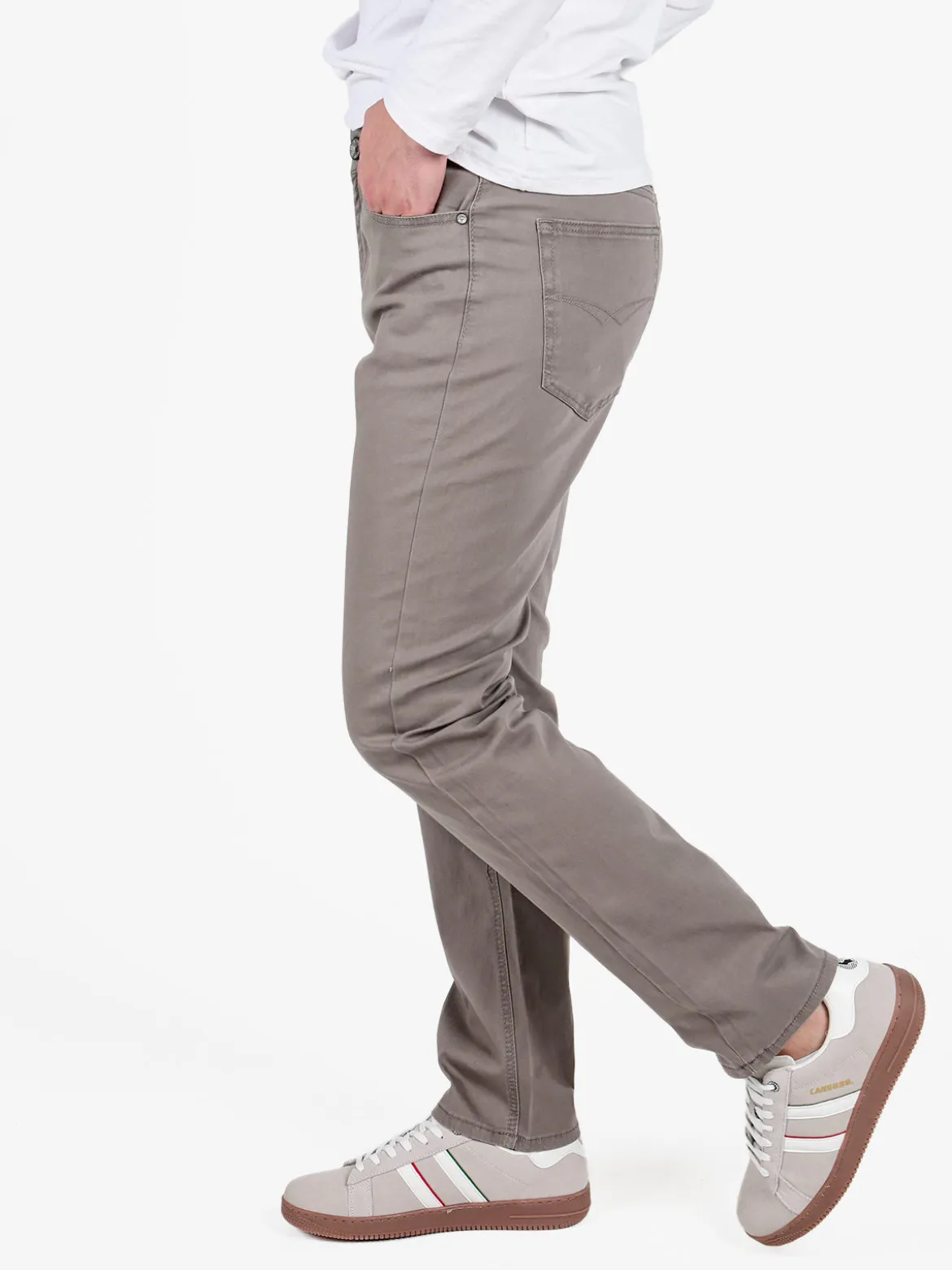Max & Liu Pantaloni uomo in cotone regular fit - taglie grandi