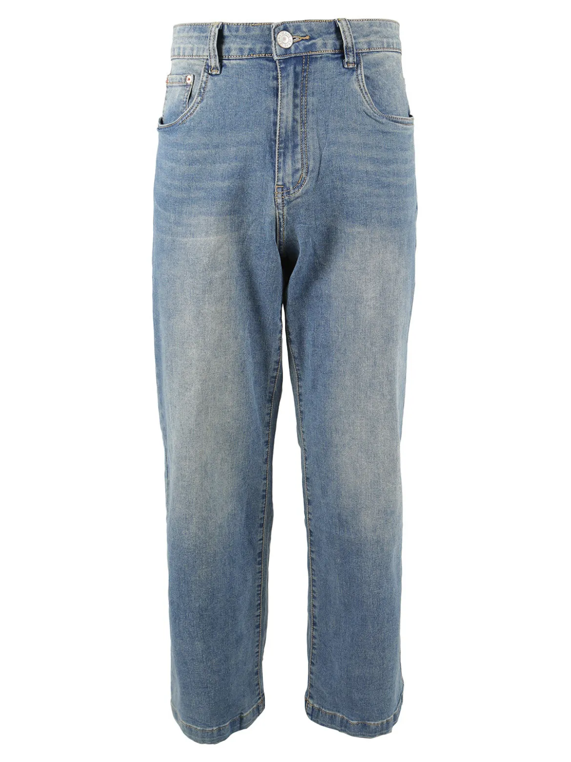 Max Tre Jeans da uomo a gamba larga