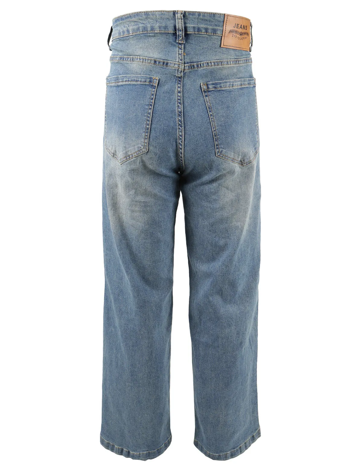Max Tre Jeans da uomo a gamba larga