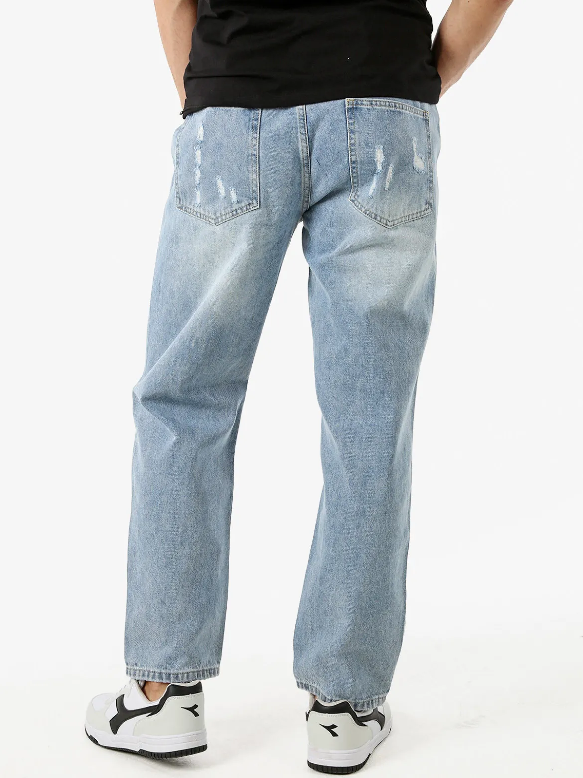 Max Tre Jeans da uomo strappati - jeans