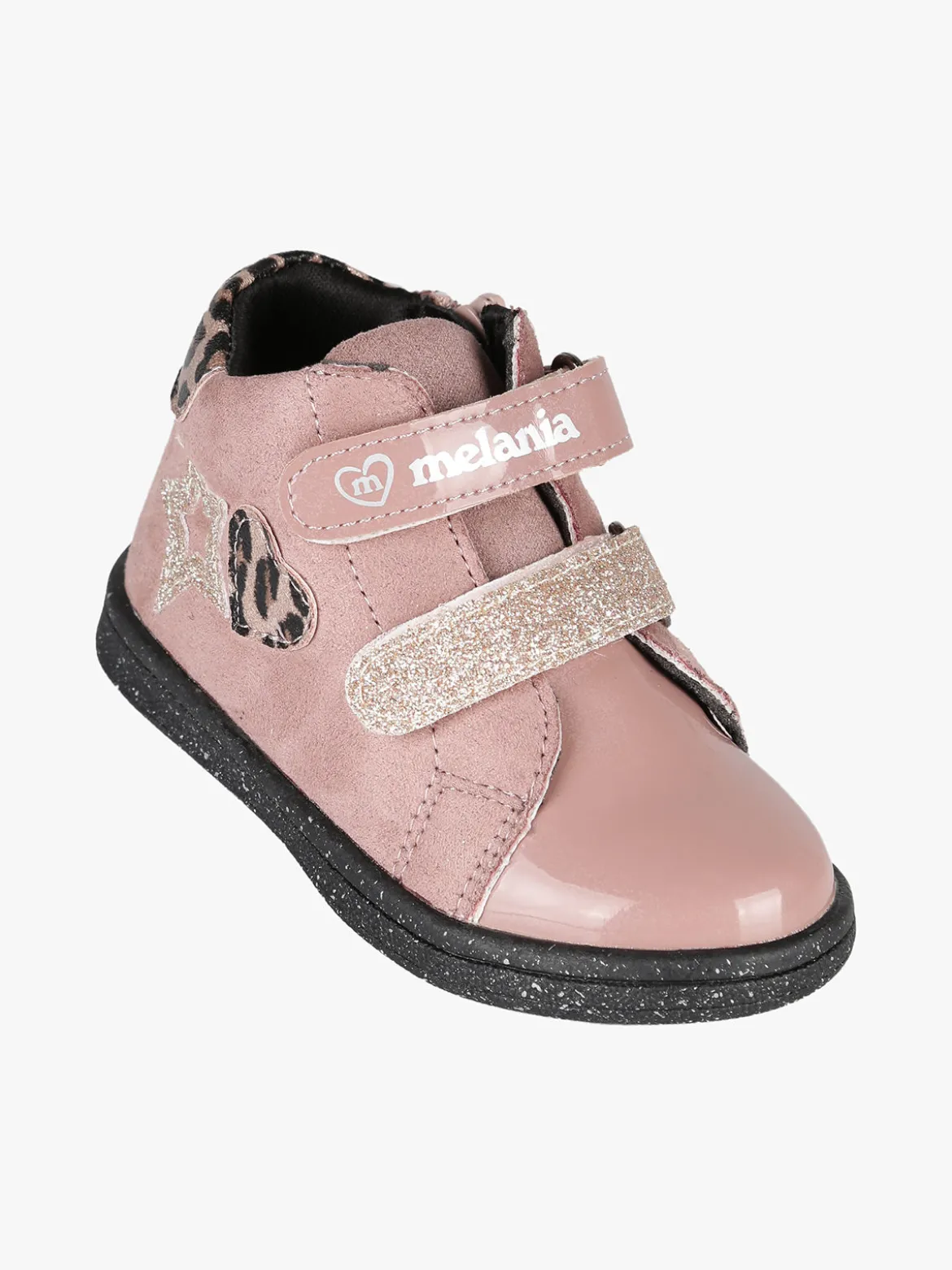 Melania Scarpe da bambina con cinturini a strappo e zip