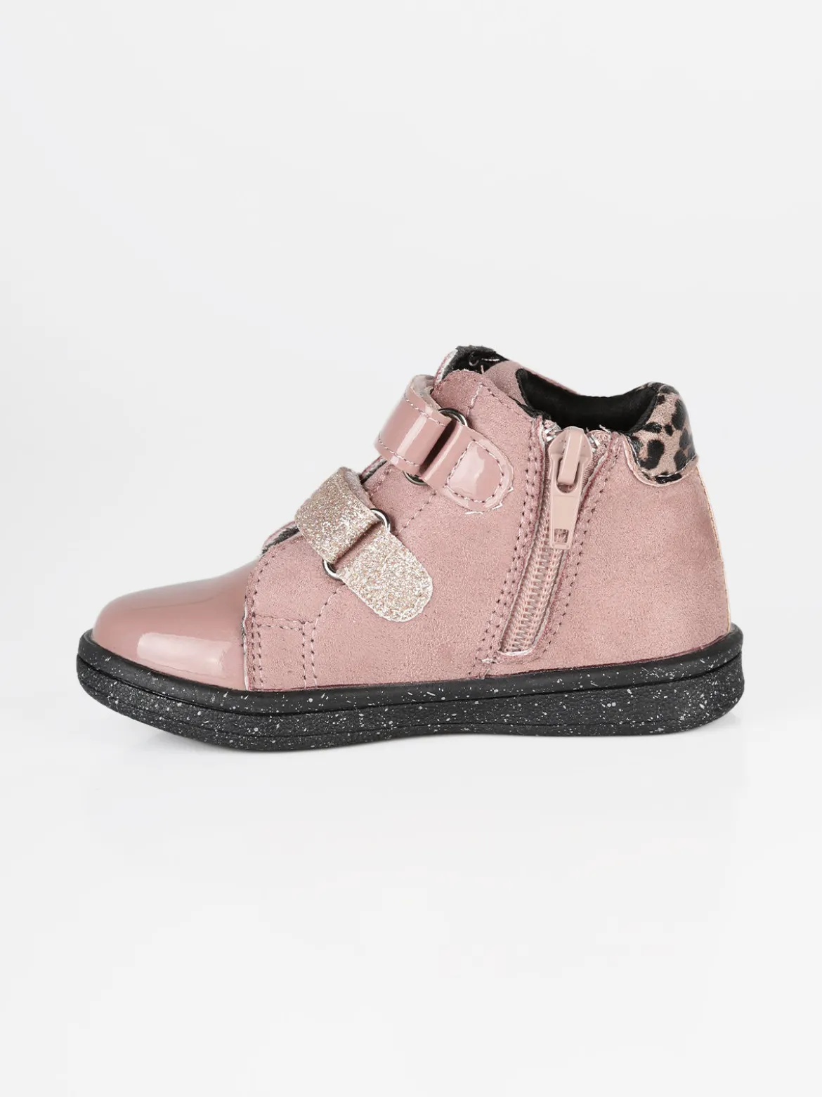 Melania Scarpe da bambina con cinturini a strappo e zip