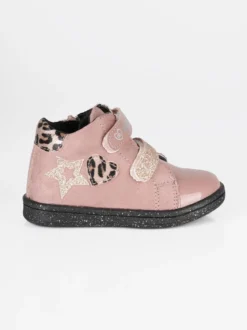 Melania Scarpe da bambina con cinturini a strappo e zip