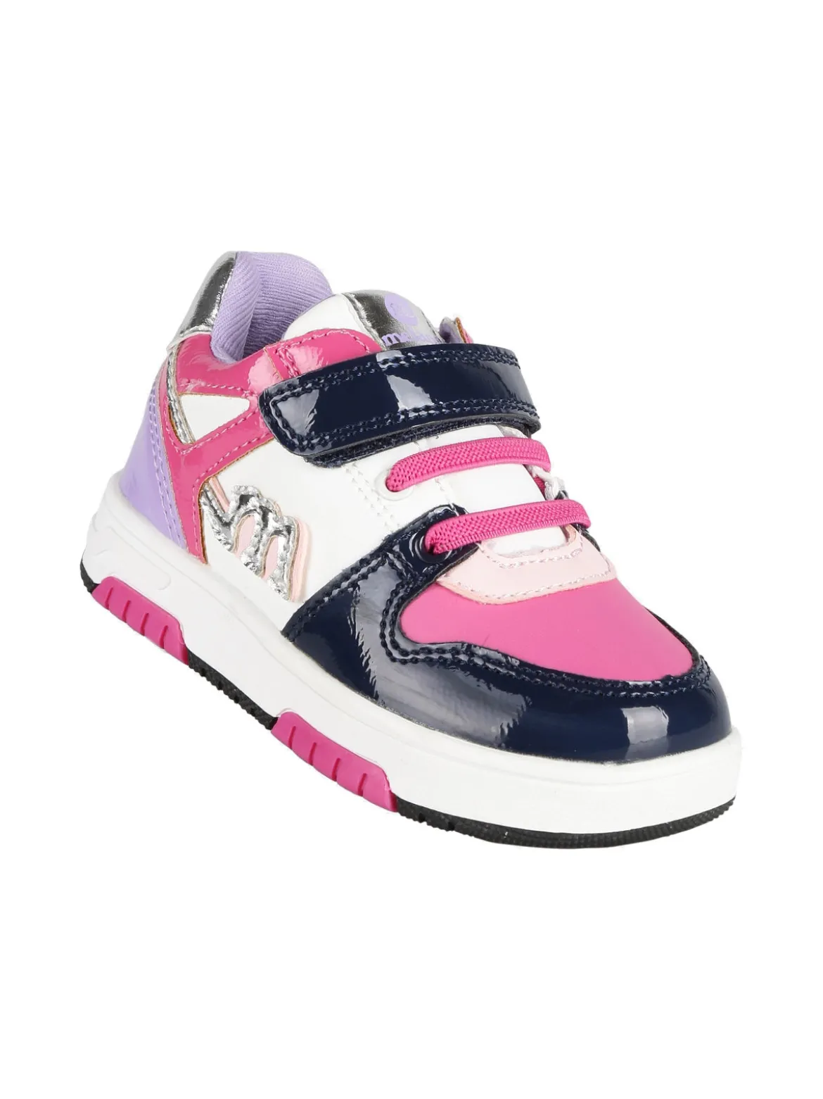 Melania Sneakers bicolor da bambina con strappo