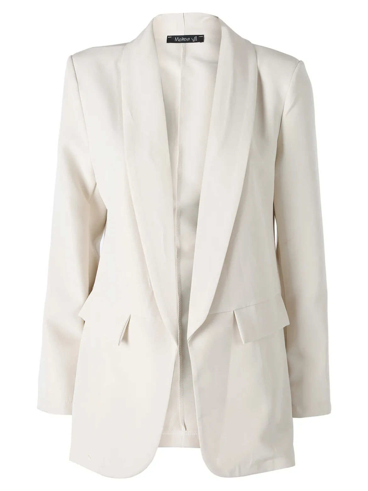 Melitea Blazer donna aperto - beige