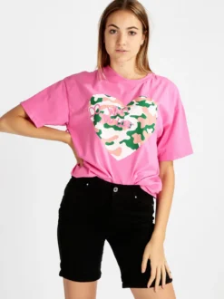 Miho'S Maxi t-shirt donna con stampa