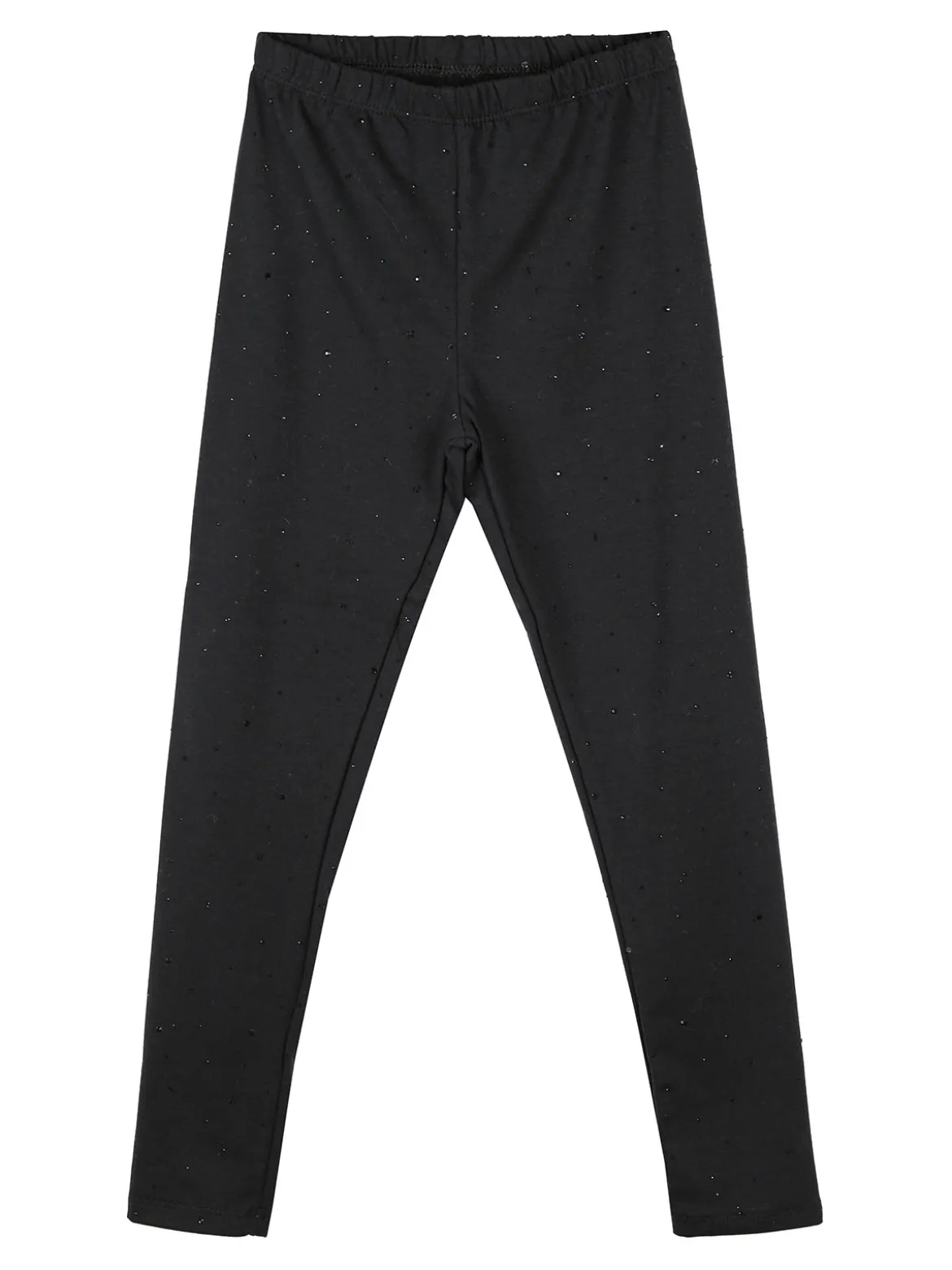Miss Bellina Completo 2 pezzi da bambina con maglietta e leggings con strass - rosa