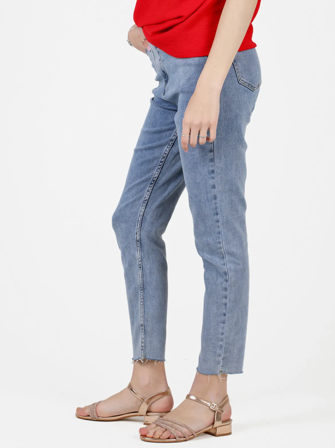 Miti Baci Jeans donna mom fit a sigaretta