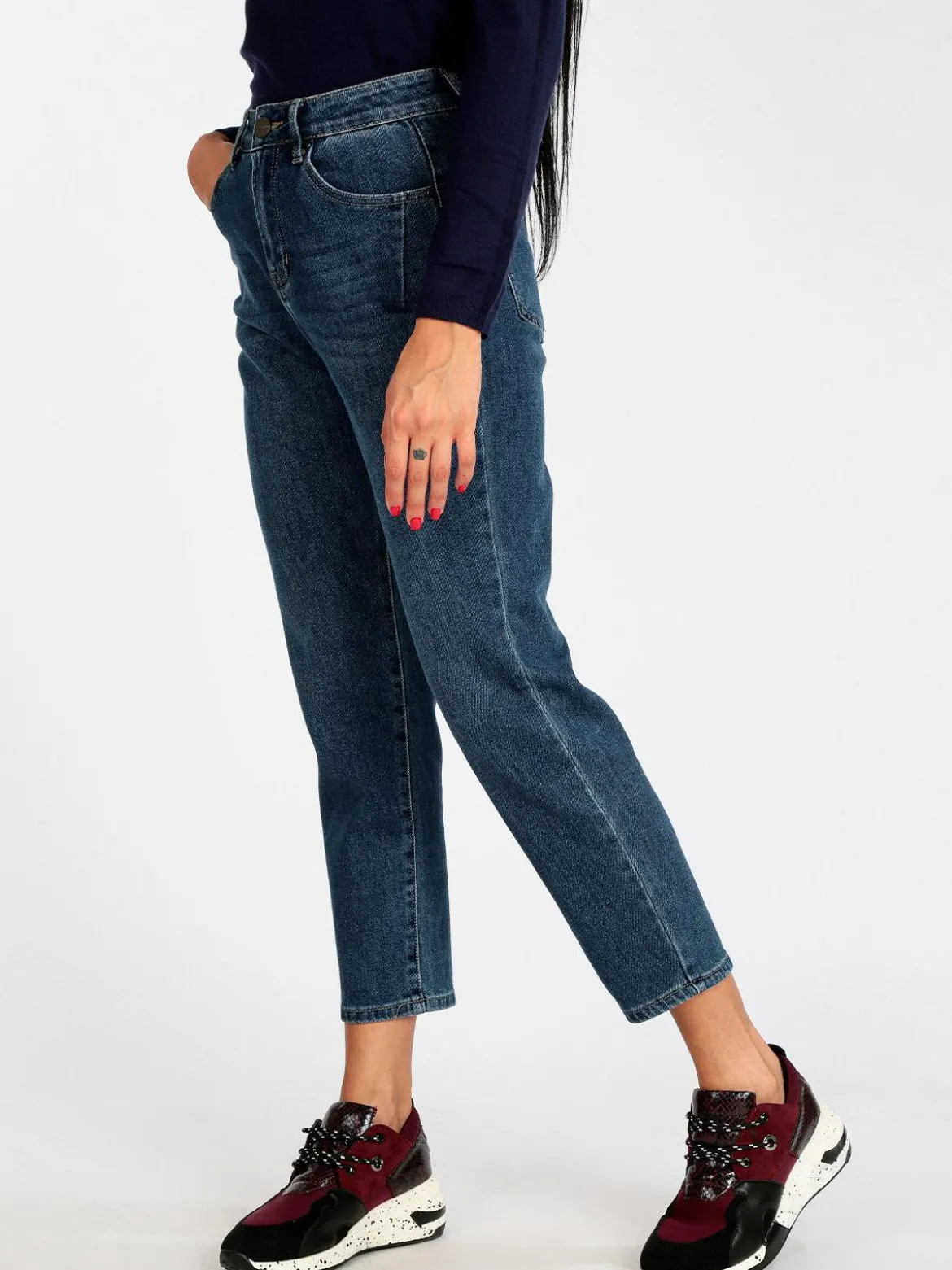 Miti Baci Jeans donna mum fit