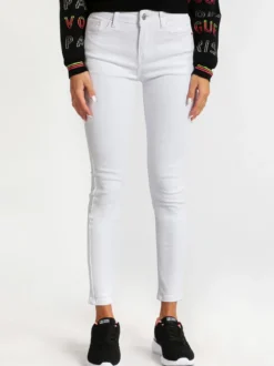 Miti Baci Pantaloni skinny bianchi