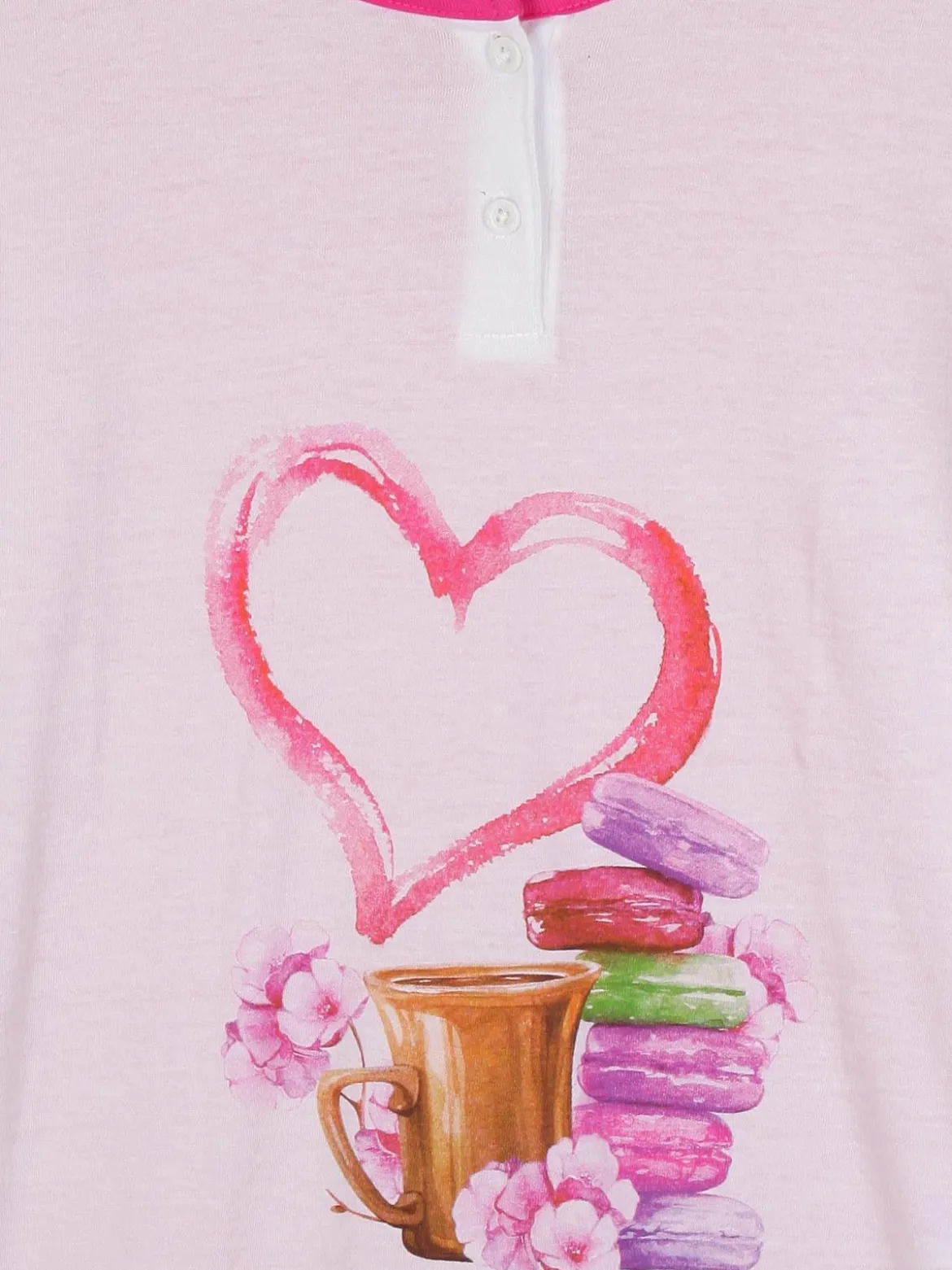 Mix'N Match Pigiama lungo in cotone bambina