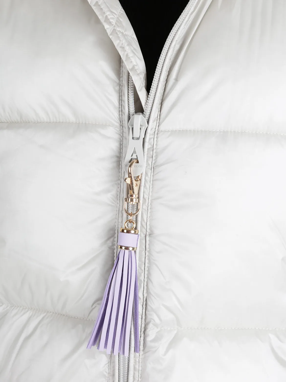Mont Rose Gilet donna lungo trapuntato con cappuccio