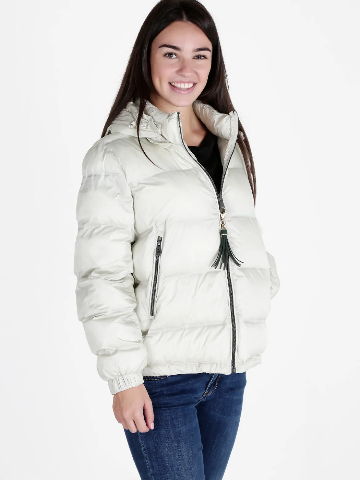 Mont Rose Giubbotto donna imbottito con cappuccio e zip