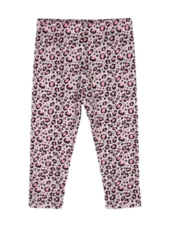 Mouset Completo bambina 2 pezzi con t-shirt e leggings maculati a 3/4