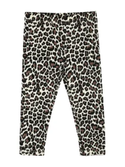 Mouset Completo bambina 2 pezzi con t-shirt e leggings maculati a 3/4