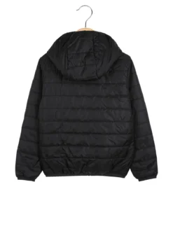 Mr Jek Giubbino 100 grammi da ragazzo reversibile con cappuccio e zip - nero