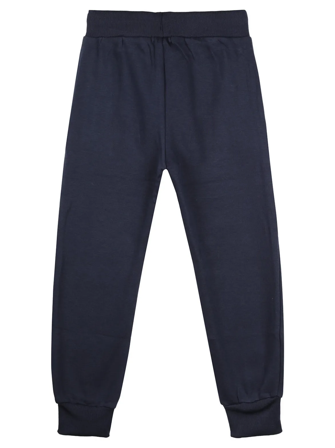 Mr Jek Pantaloni sportivi da bambino con polsini e coulisse - blu