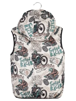 Mr Jek Smanicato da bambino reversibile con cappuccio e zip