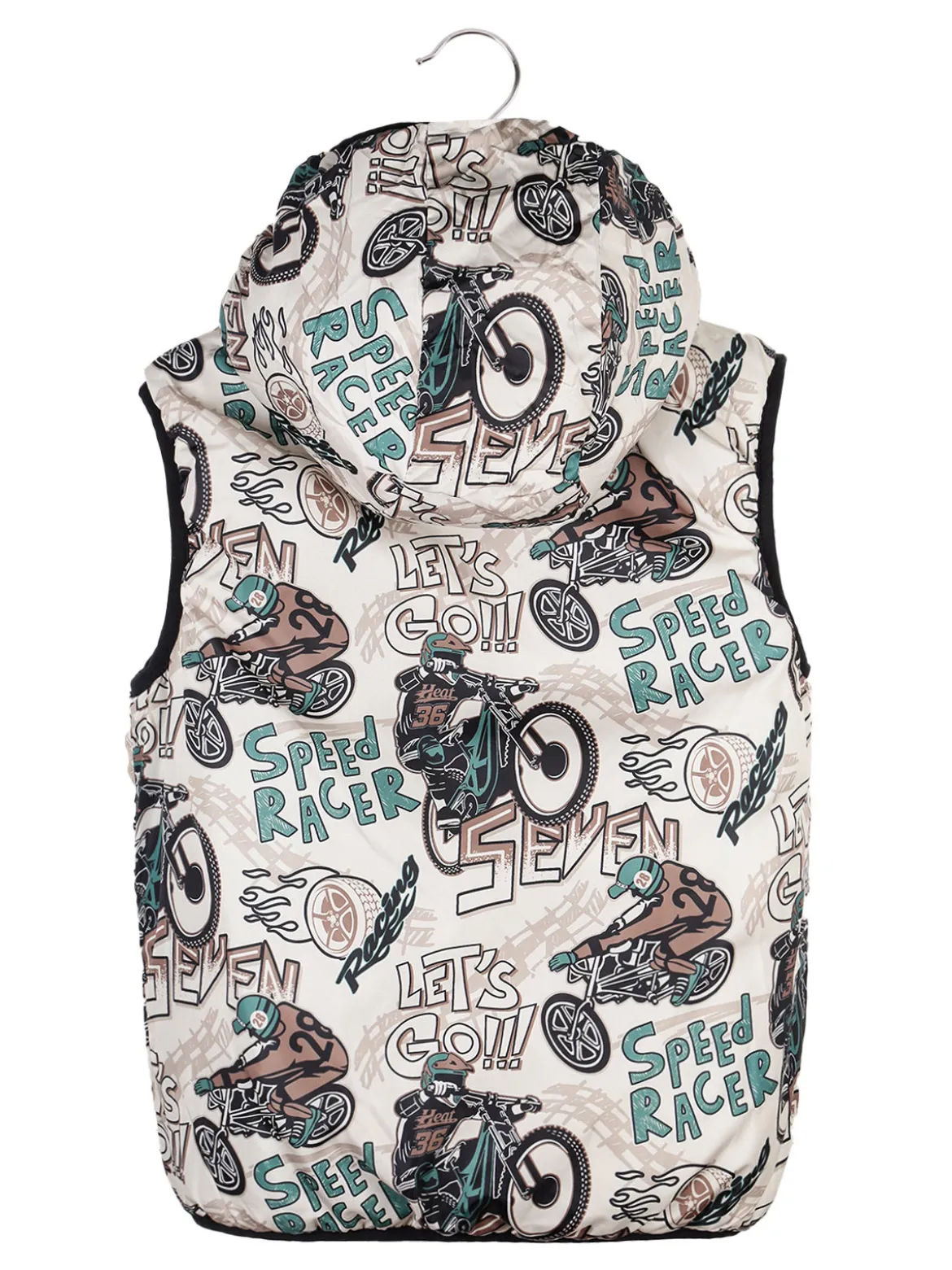 Mr Jek Smanicato da bambino reversibile con cappuccio e zip