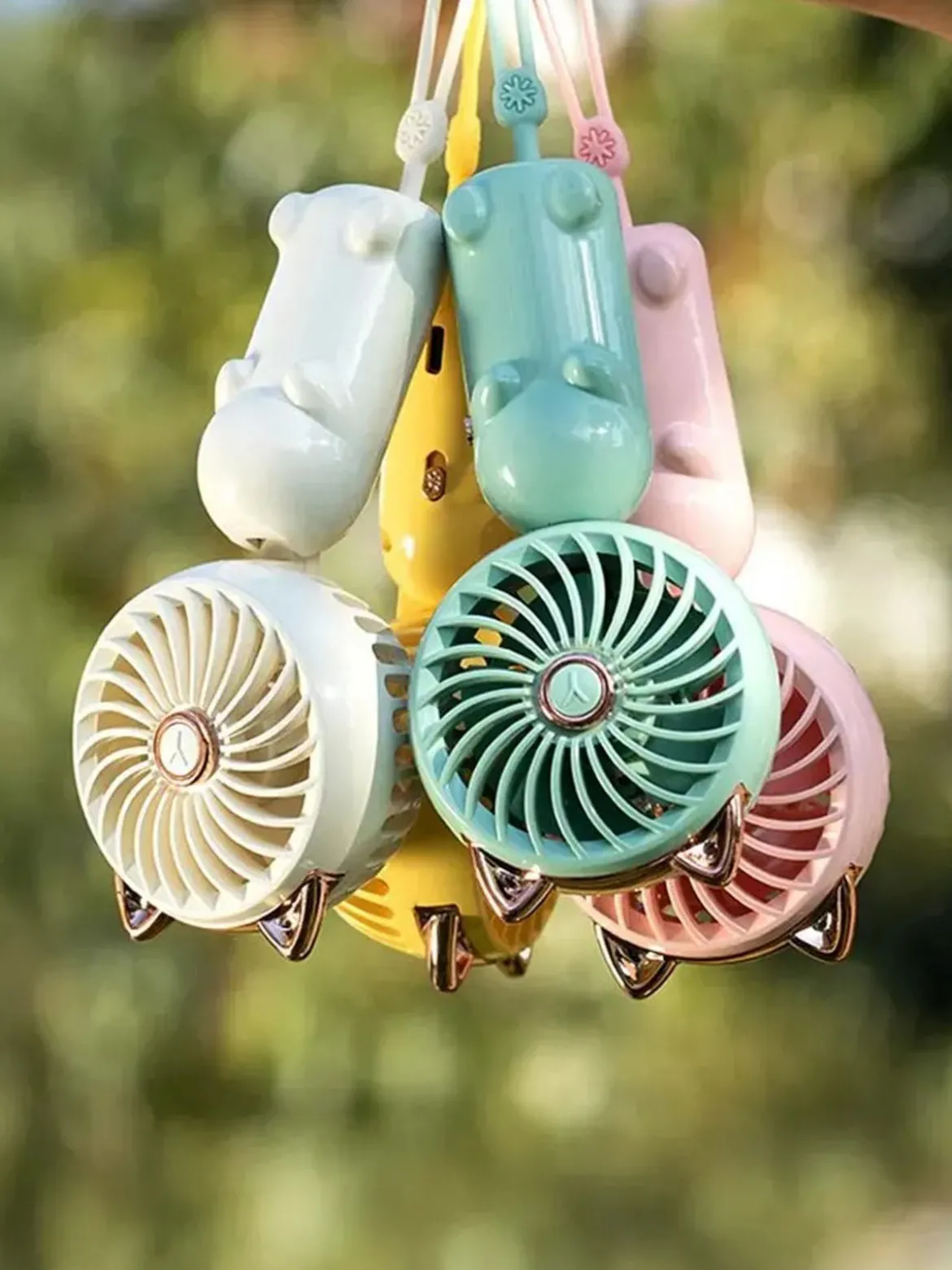 Mulin Ventilatore pieghevole - giallo