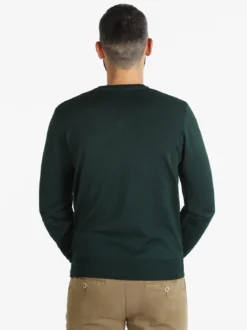 Mv Pullover da uomo misto lana con scollo a V