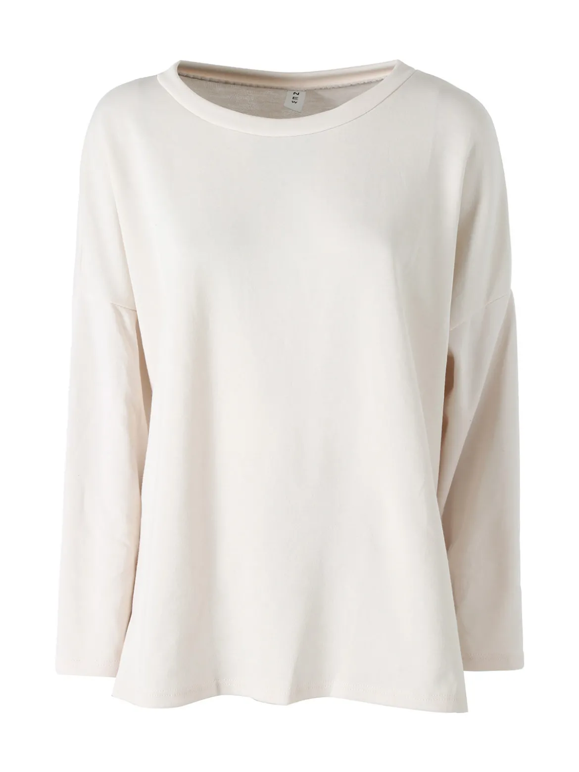 My Style Felpa oversize da donna in misto cotone con collana