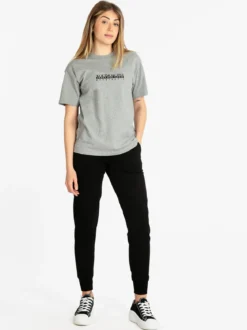 Napapijri S BOX W SS T-shirt donna manica corta con scritta