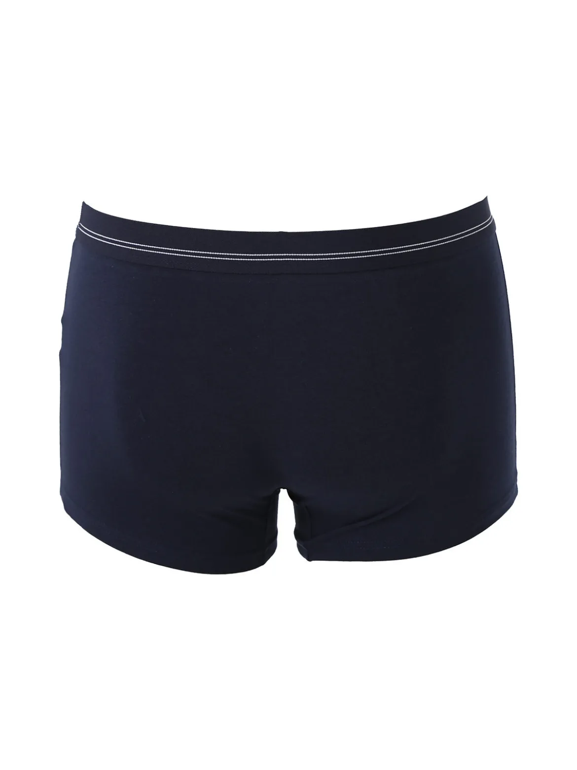 Navigare Boxer da uomo in cotone - blu scuro