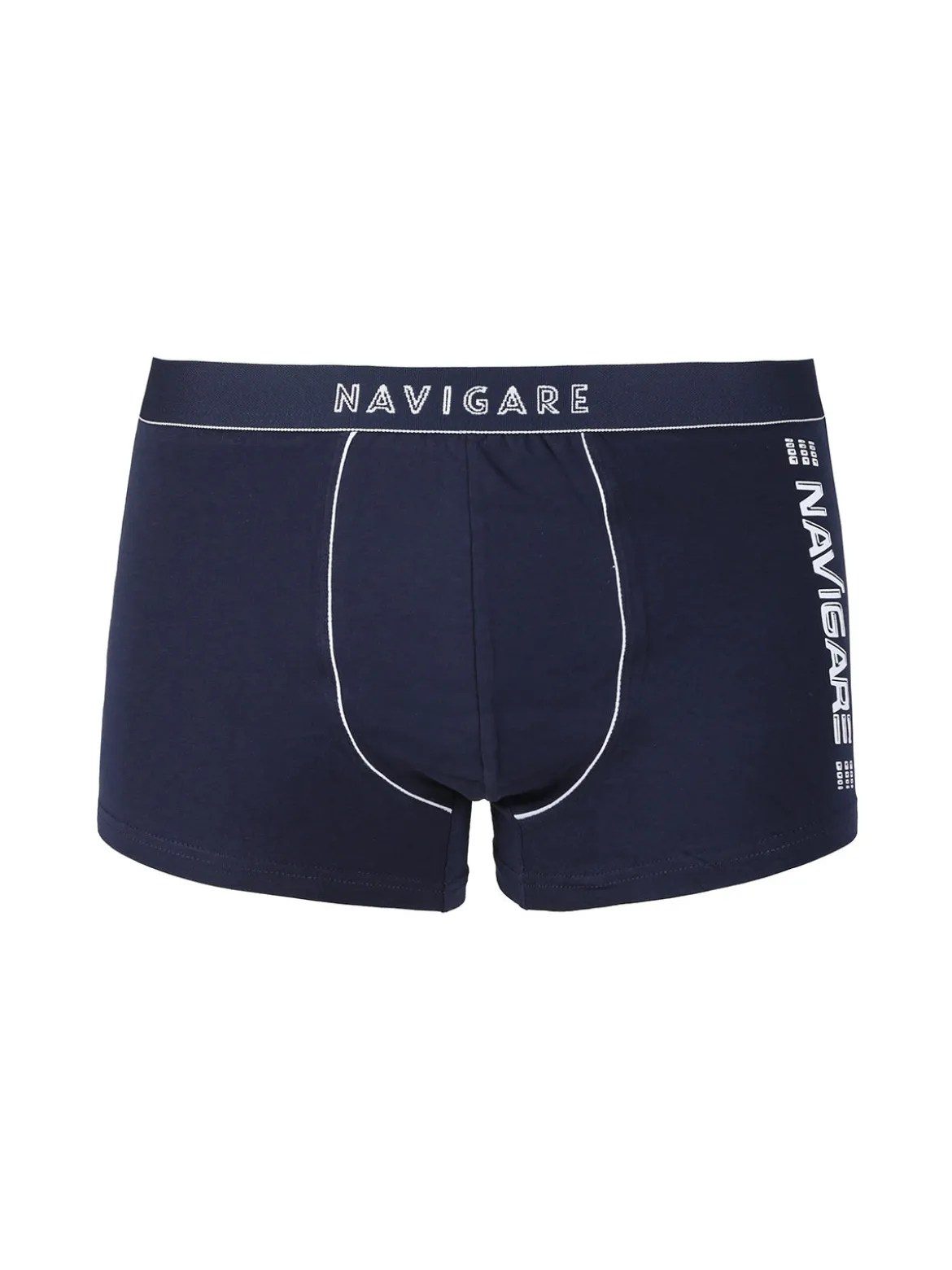 Navigare Boxer uomo in cotone jersey - blu scuro