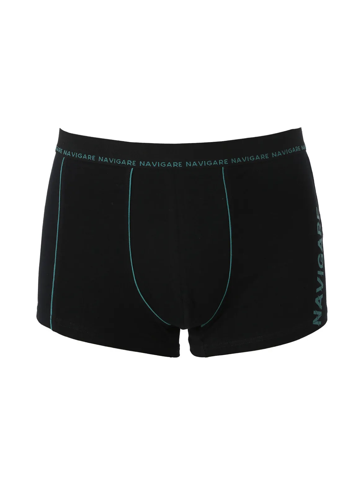 Navigare Boxer uomo in cotone - nero