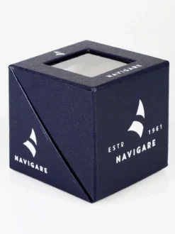 Navigare Cravatta classica blu fiori