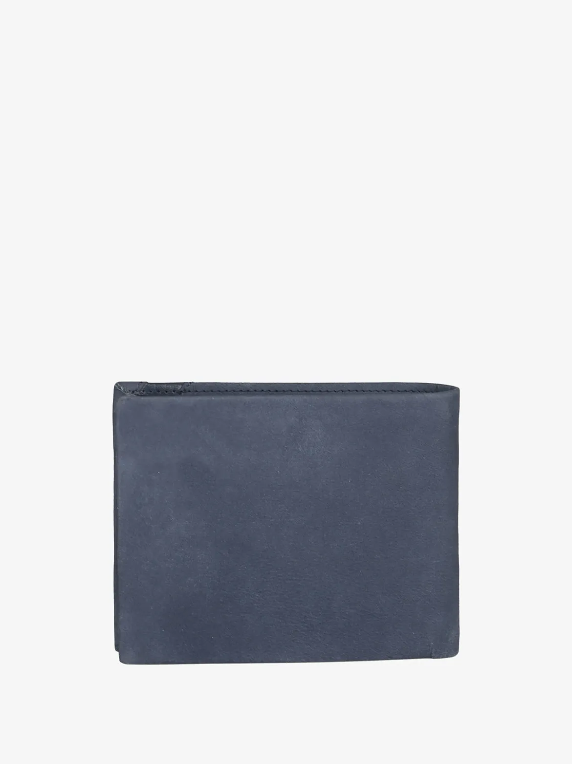Navigare Portafoglio da uomo in pelle suede - blu