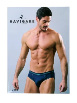 Navigare Slip uomo in cotone jersey - grigio