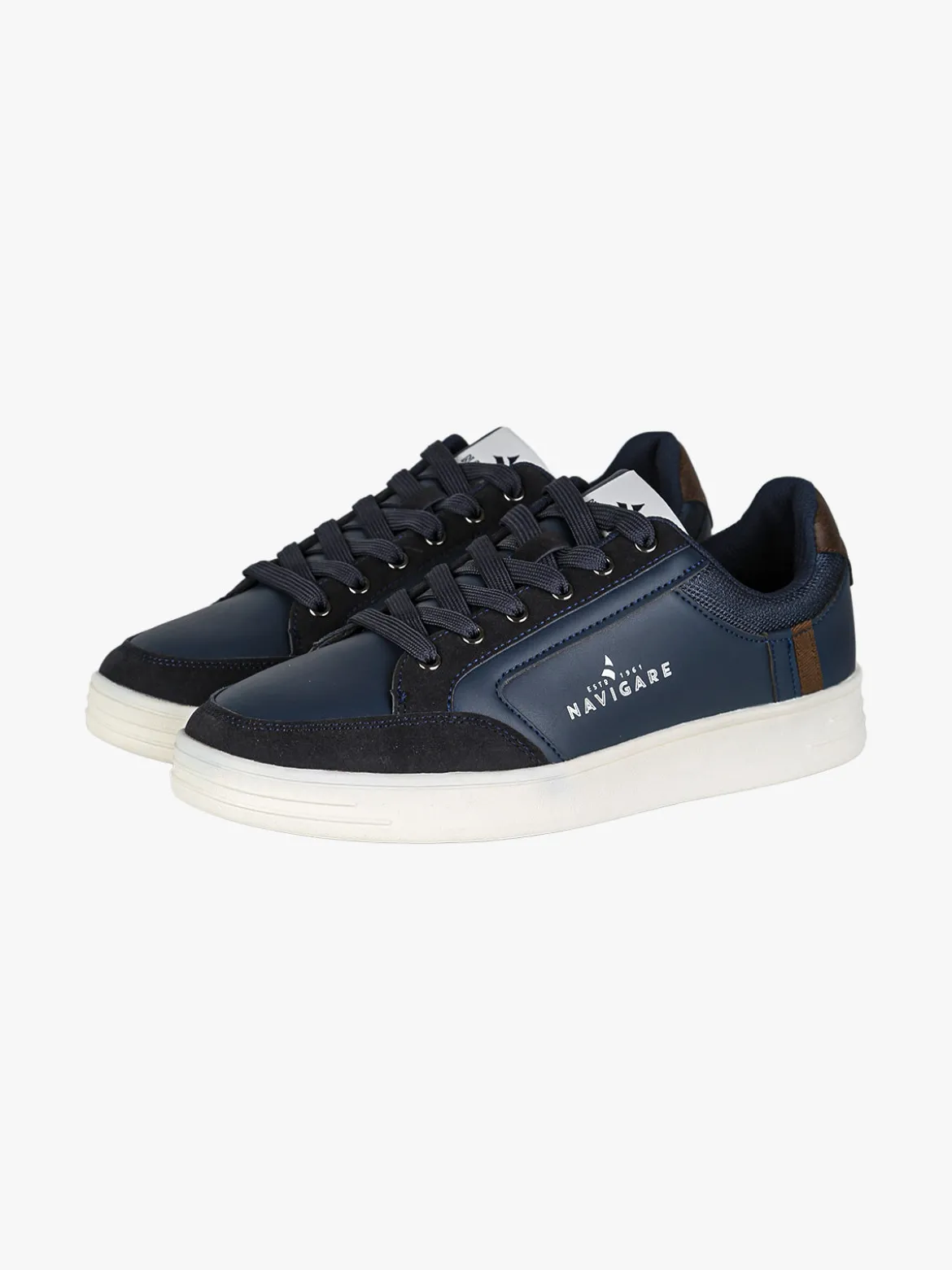 Navigare Sneakers da uomo stringate - blu scuro