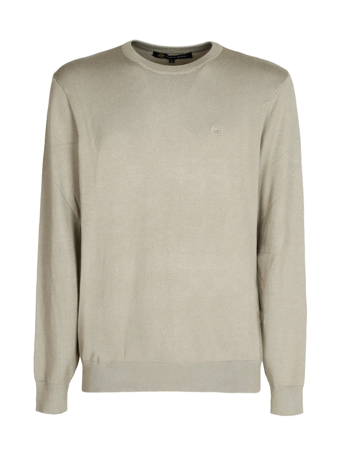 Navy Sail Pullover uomo scollo tondo