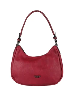 Nazareno Gabrielli Borsa mini hobo da donna - rosso