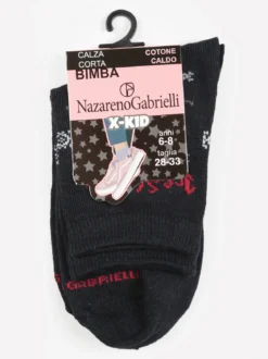 Nazareno Gabrielli Calze corte da bambina in caldo cotone