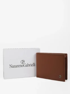 Nazareno Gabrielli Portafoglio in pelle da uomo