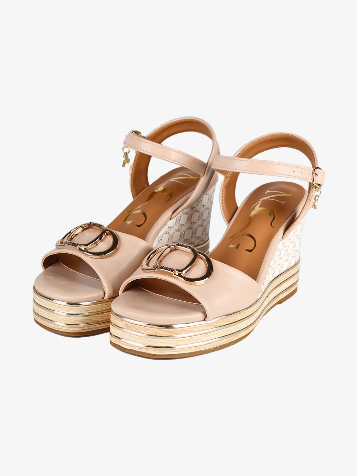 Nazareno Gabrielli Sandali donna con zeppa platform