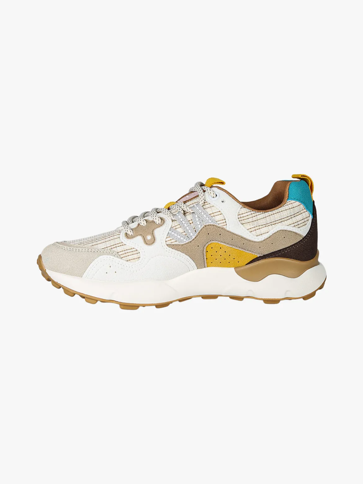 Nazareno Gabrielli Sneakers stringate da donna - beige