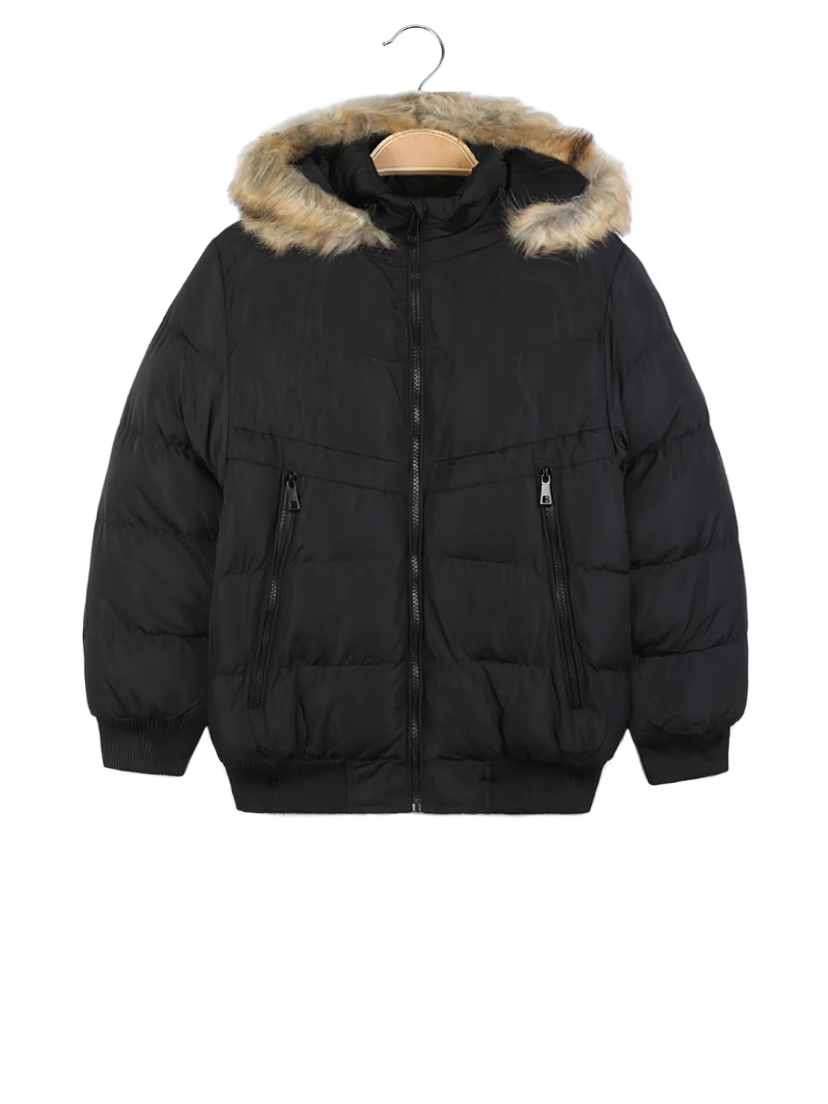 New Kids Piumino imbottito da bambino con cappuccio