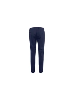 New Marshll Pantaloni da uomo in cotone con risvolti sul finale - blu