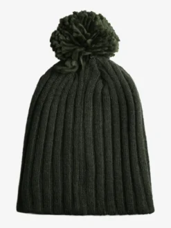 Norway Cappello donna in maglia con pompon - militare