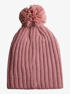 Norway Cappello donna in maglia con pompon - rosa