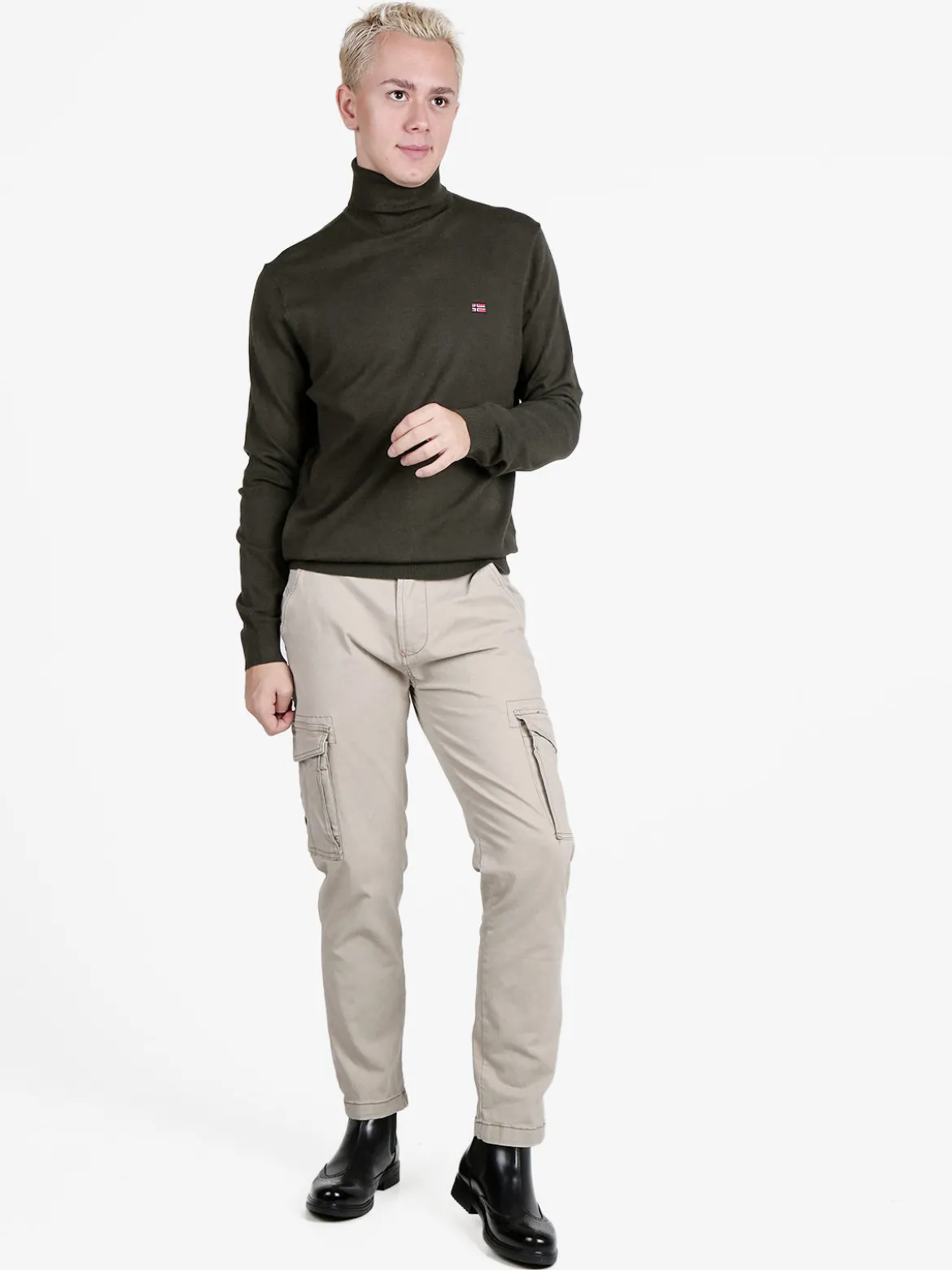 Norway Dolcevita da uomo in maglia