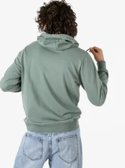Norway Felpa da uomo full zip con cappuccio - pistacchio