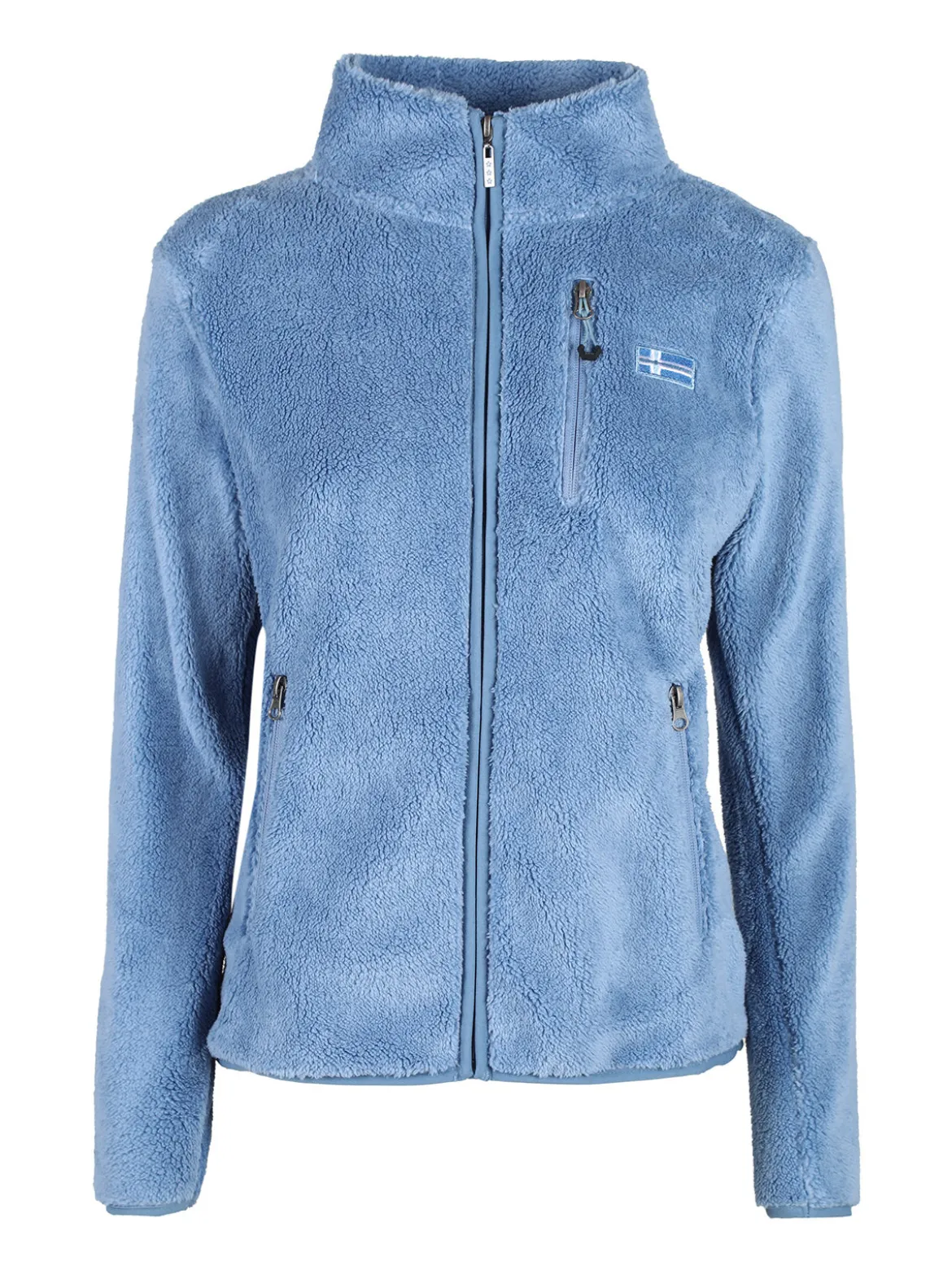 Norway Felpa donna full zip in sherpa