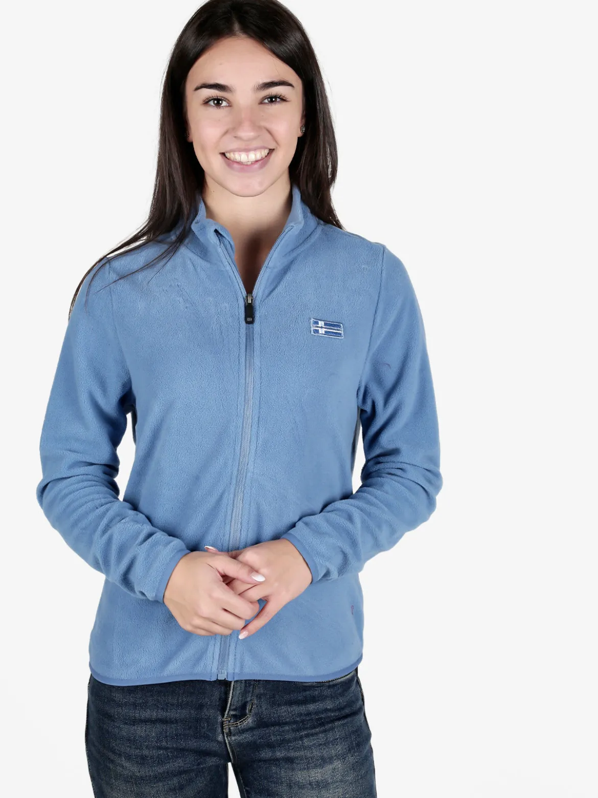Norway Felpa donna in pile full zip