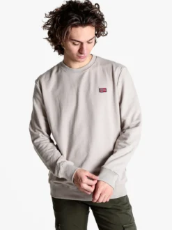 Norway Felpa girocollo da uomo in misto cotone