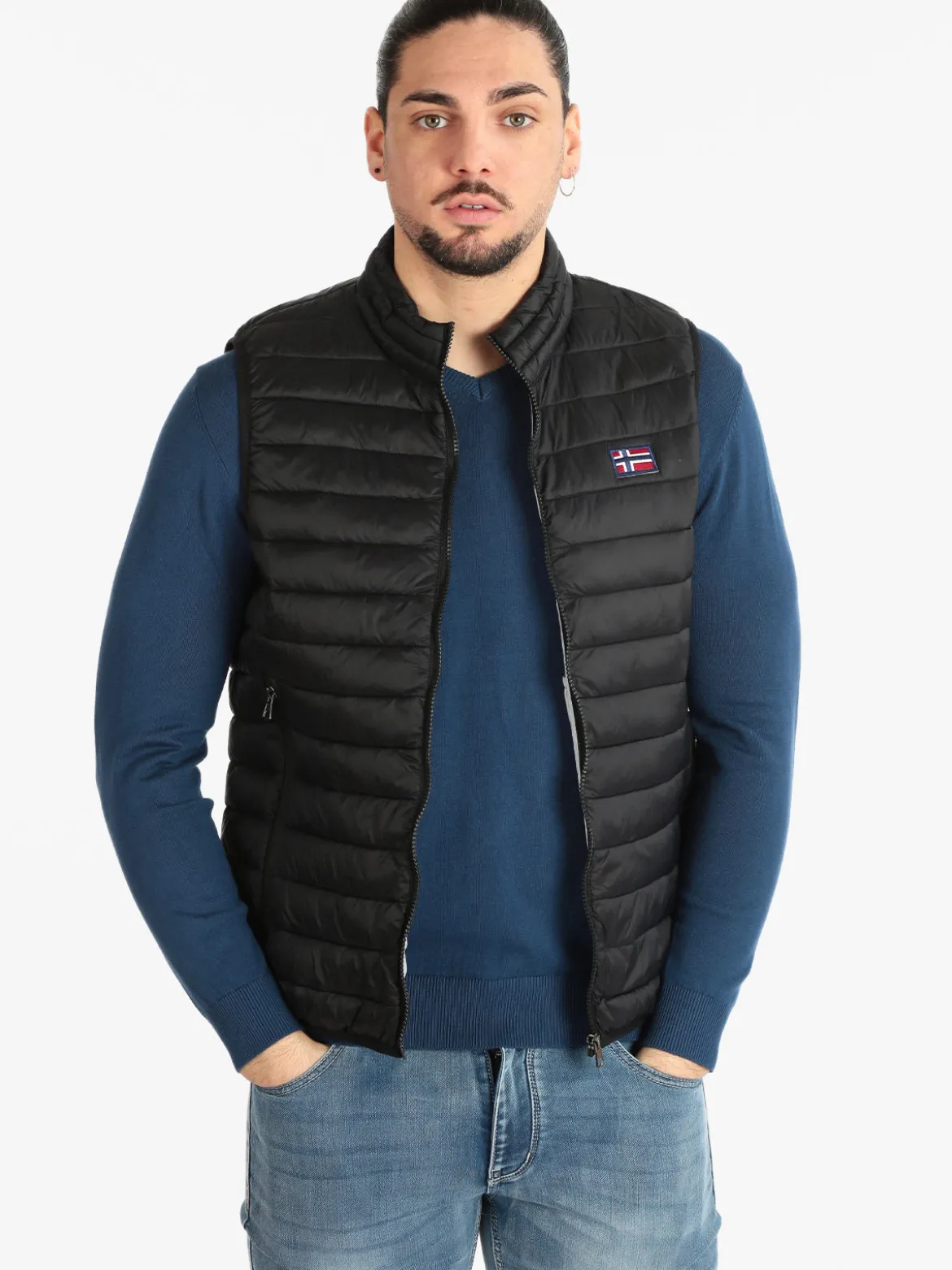 Norway Giacca smanicata leggera da uomo